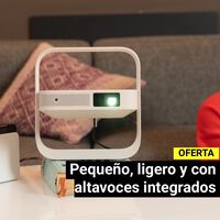 Ver pelis en la tele está bien, pero hacerlo en un proyector es otra experiencia. Este de El Corte Inglés además tiene un preciazo 