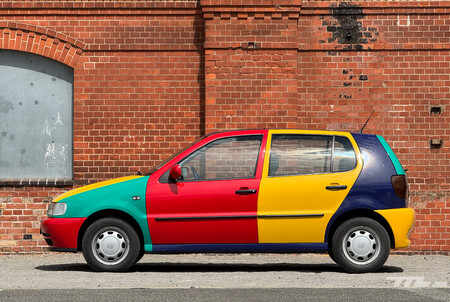 Volkswagen Polo Harlekin Auto De Colores 4