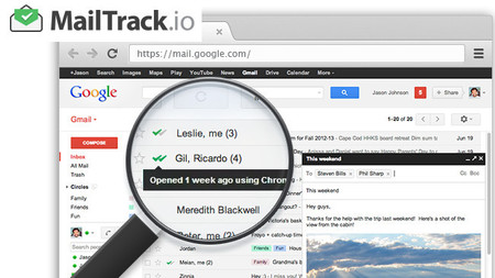 MailTrack.io, gestión de entrega para tus mensajes desde Gmail