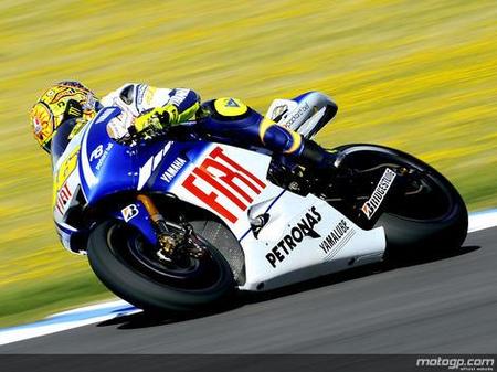 Valentino Rossi, victoria y liderazgo