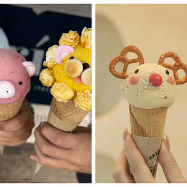La nueva heladería que triunfa en Barcelona sirve cucuruchos tan adorables que da pena comérselos