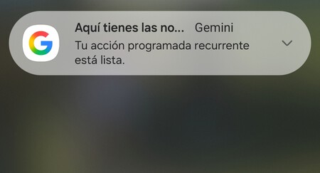 Gemini Acción recurrente
