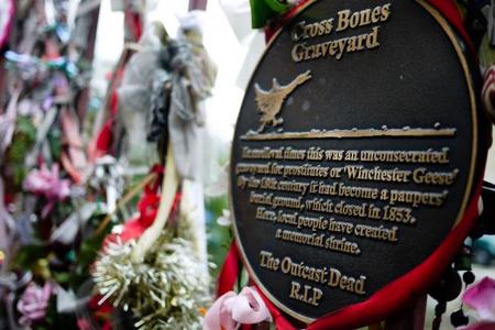 Crossbones, un rincón poco conocido de Londres