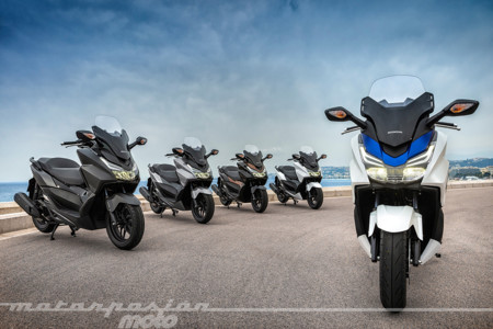 Honda Forza 125, prueba (características y conducción por ciudad)