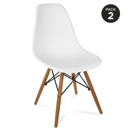 Pack con dos sillas Eames por 59 euros y envío gratis