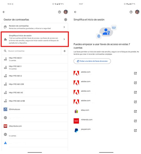 Passkey Google Pixel