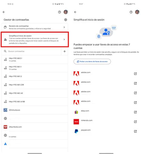 Google Pixel パスキー