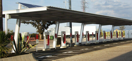 Estación de carga Tesla