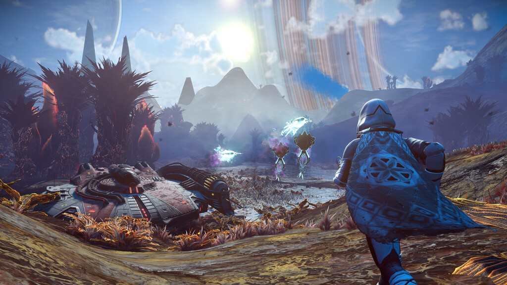 Este jugador de No Man's Sky se ha montado un campo de batalla con cuatro ejércitos dispuestos a partirse la cara Este jugador de No Man's Sky se ha montado un campo de batalla con cuatro ejércitos dispuestos a partirse la cara