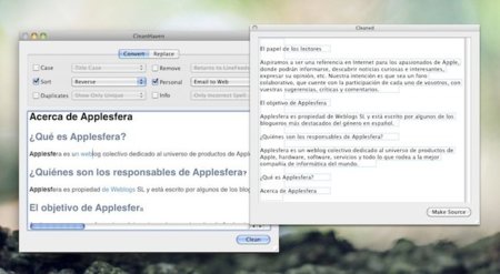 CleanHaven, el "todo en uno" para limpiar tus textos