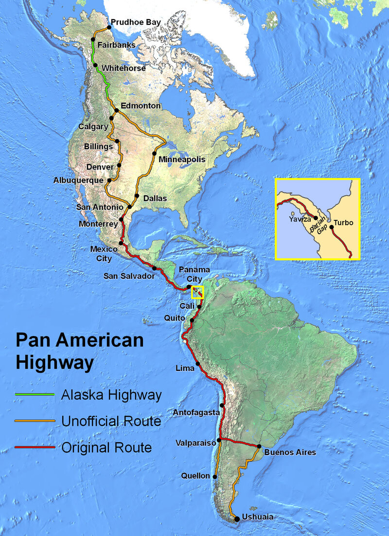 La Carretera M S Larga Del Mundo 30 000 Kil Metros Para Ir Desde 1366 2000 