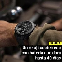 Amazon está liquidando este reloj Garmin con carga solar y cuya batería dura hasta 40 días