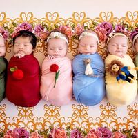 Las mágicas fotografías de bebitas recién nacidas vestidas como las princesas de Disney