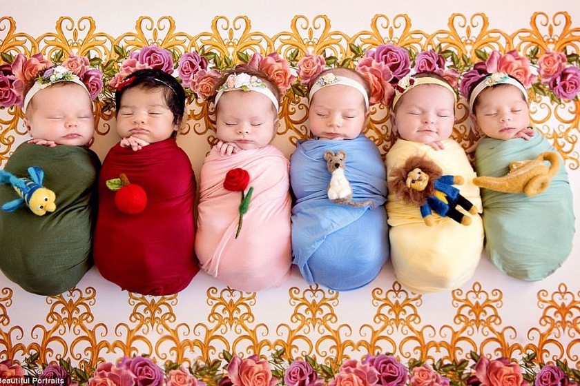 Las Magicas Fotografias De Bebitas Recien Nacidas Vestidas Como Princesas De Disney