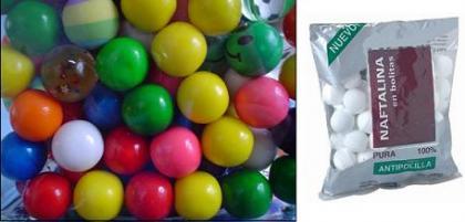 Los productos de limpieza que se asemejen en forma a caramelos serán retirados del mercado en España
