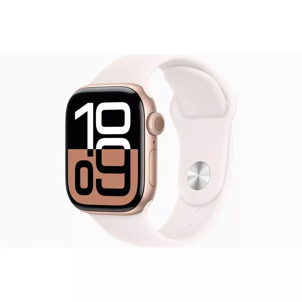 Apple Watch Series 10
42mm • Aluminio • Oro rosa • GPS + Cellular