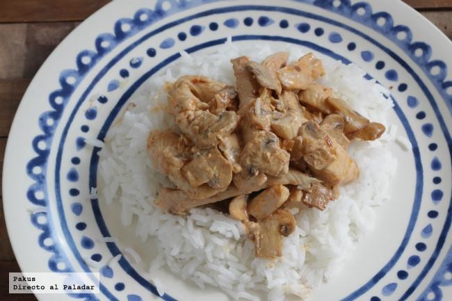 Receta fácil y rápida de Strogonoff de pollo