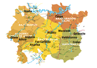 La ruta Iberos en el Bajo Aragón; el pasaporte de dos ruedas