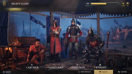 Chivalry 2 Clases