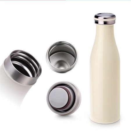 Cupón de descuento de 5 euros en la botella termo de acero inoxidable Uten 500 ml: aplicándolo cuesta 7,99 euros en Amazon