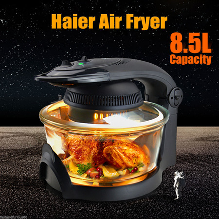 La freidora/horno sin aceite de Haier ya podemos encontrarla rebajada en eBay por 79,99 euros y los gastos de envío gratuitos