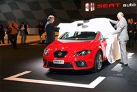 Presentación del Seat León FR en el salón de Madrid