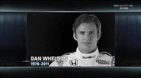 Dan Wheldon fallece en el accidente ocurrido en Las Vegas 300. R.I.P