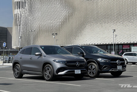 Mercedes Benz Eqa Gla Suv Electrico Gasolina Comparativa Mexico 15