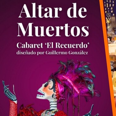 En Madrid, Casa de México ya colocó el Altar de Muertos 2025 y está hermoso: ‘Cabaret El recuerdo’, una fiesta de vida y tradición