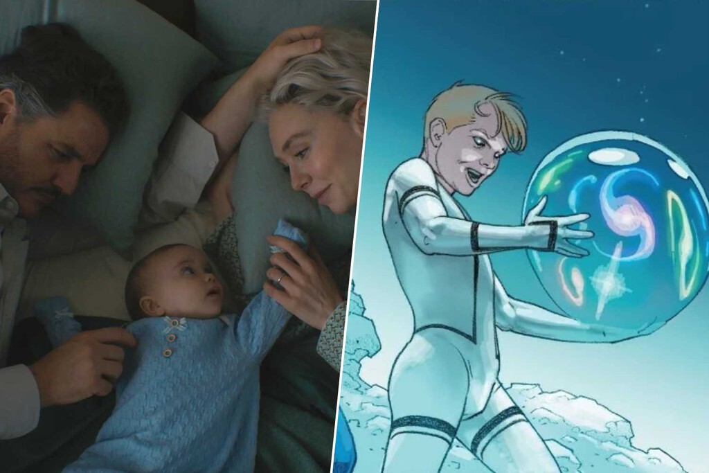 Toda la trama de 'Los 4 Fantásticos: Primeros Pasos' gira alrededor de un bebé. Es tan poderoso que puede poner patas arriba el universo Marvel