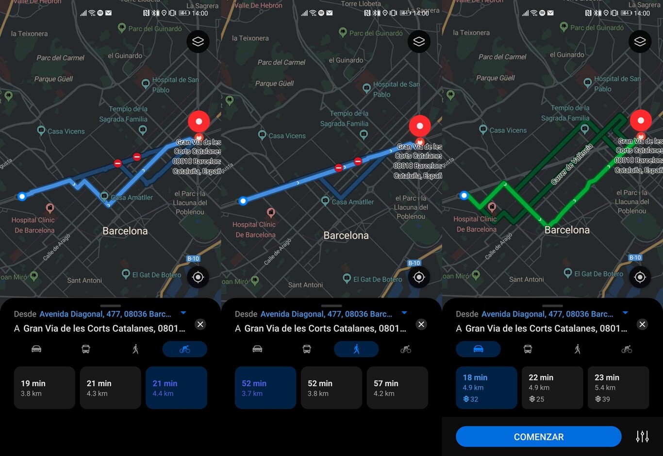 Huawei se acerca a Google Maps con las nuevas rutas a pie y en bici, ya ...