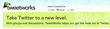 Tweetworks, grupos privados para Twitter