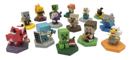 Minecraft presenta sus nuevas figuras NFC al estilo Amiibo