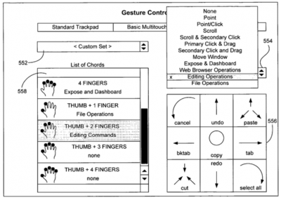 Nueva patente para gestos multitouch de Apple