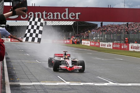 Hamilton Silverstone F1 2008