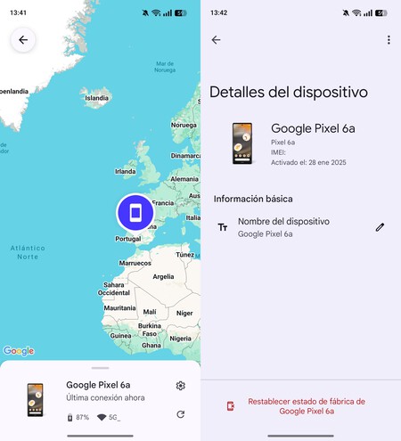 Encontrar Mi Dispositivo Nuevo