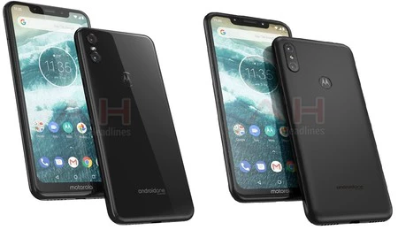 Motorola One (左) と Motorola One Power (右) のAndroid ヘッドラインのリーク
