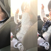 El adorable vídeo de una niña esperando el momento para bailar su parte favorita de la canción