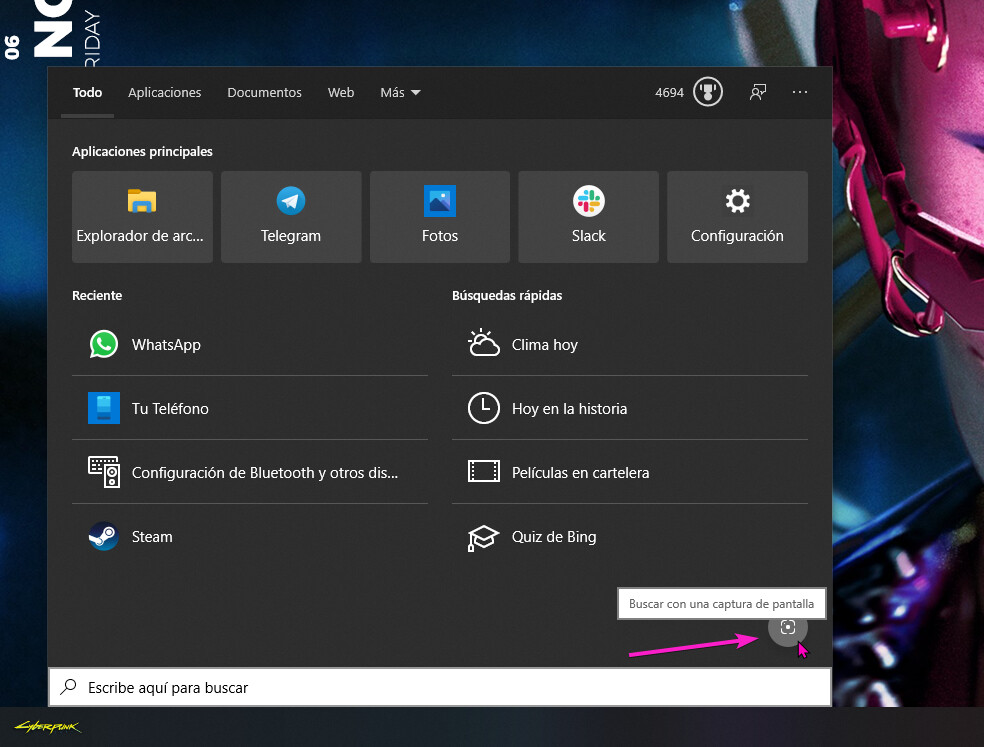 La búsqueda de Windows 10 tiene una genial función escondida para