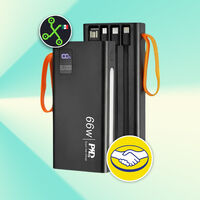 Este power bank puede cargar hasta seis celulares al mismo tiempo: 35,000 mAh por solo 287 pesos en Mercado Libre 