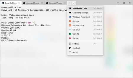 Windows Terminal ya permite en la beta arrastrar y soltar una carpeta para abrir una consola de esa carpeta