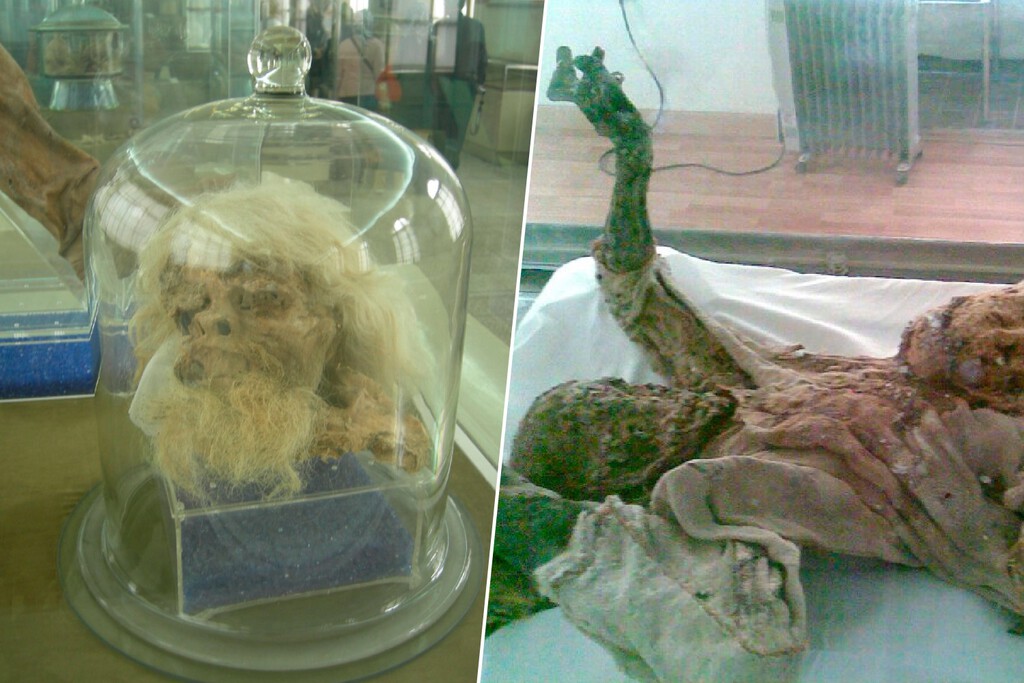 Estas fotos muestran el momento exacto de la muerte de las momias de los "Hombres de Sal". Su conservación revela claves de la historia