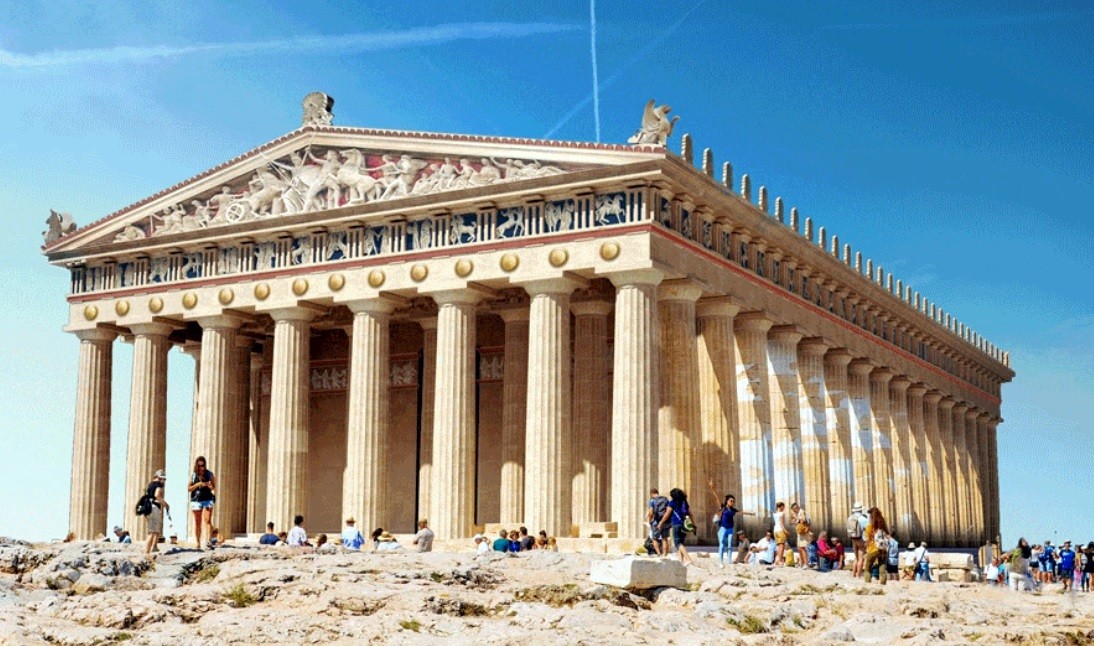 Siete monumentos clásicos reconstruidos para que podamos ver cómo fueron en su máximo esplendor