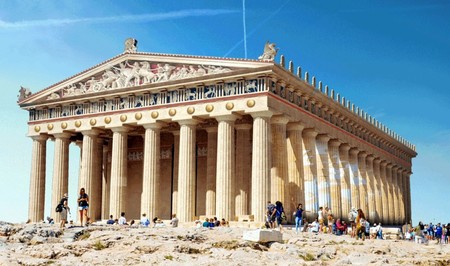 Siete monumentos clásicos reconstruidos para que podamos ver cómo fueron en su máximo esplendor