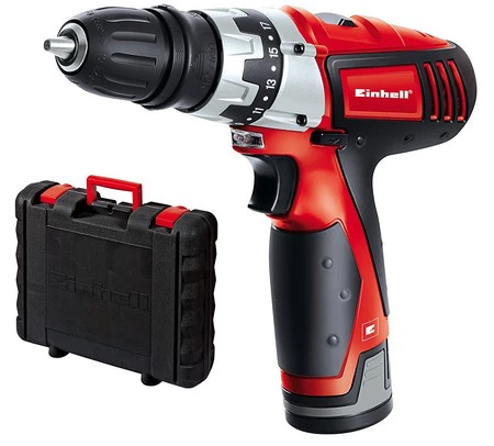 Por 37,90 euros tenemos el taladro inalámbrico Einhell TC-CD 12 Li en Amazon 