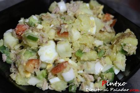 Receta de ensalada campera