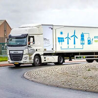 El primer tráiler de hidrógeno de 44 toneladas ya circula en Europa. Es obra de DAF y tiene 300 km de autonomía