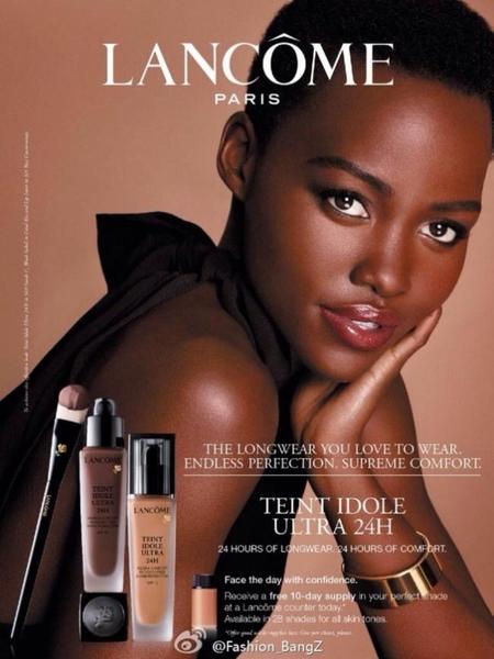 Ya era hora de empezar a ver a Lupita Nyong'o en anuncios...
