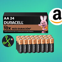 Para que no te quedes sin energía: 24 pilas Duracell AA de larga duración por menos de 280 pesos en Amazon 