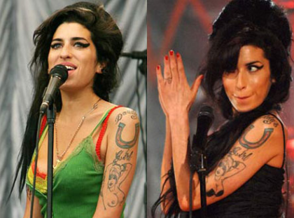 El tattoo de Amy Winehouse